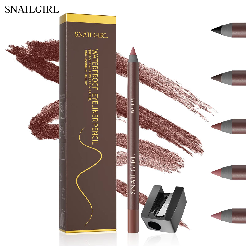 Waterproof Mineral Pigmented Liquid Eyeliner Gentle for Sensitive Eyes Multi Shades Daily Eye Liner Makeup
