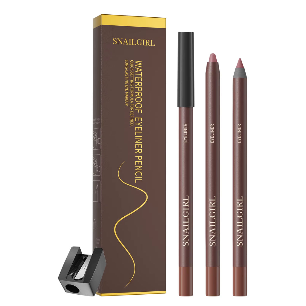 Waterproof Mineral Pigmented Liquid Eyeliner Gentle for Sensitive Eyes Multi Shades Daily Eye Liner Makeup